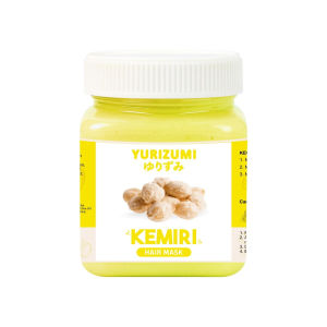Yurizumi Hair Mask 200gr BPOM Masker Rambut Herbal Alami Menutrisi Rambut Kering Rusak Membuat Rambut Halus Sehat Wangi