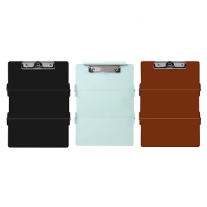 Trifold Nursing Clipboard Foldable Clipboard 3 Layers Nurse Clip Boards Portable Writing Board