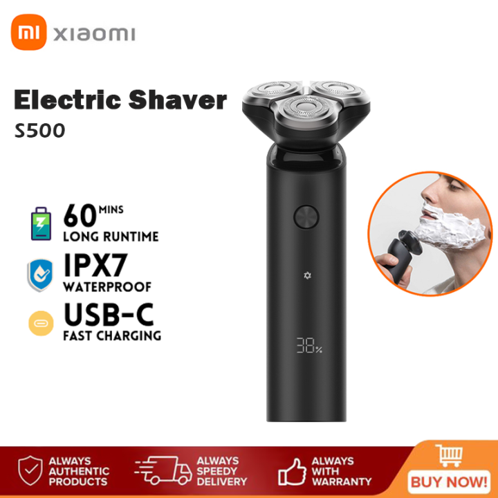 Xiaomi Mijia S500 S300 Electric Shaver Men Razor Beard Trimmer 3 Head ...