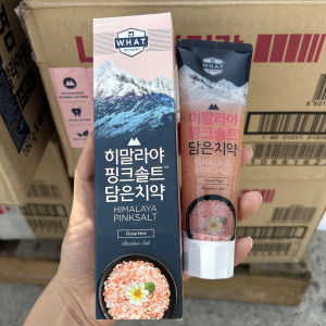 Kem đánh răng muối hồng Himalaya Pink Salt Floral Mint Hàn Quốc 100g