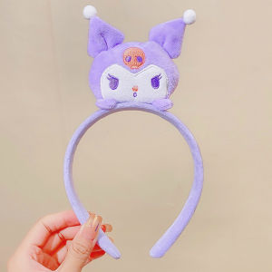 ZEEMIN Halloween Christmas Sanrio Kuromi Headband Melody Cute Anime Kawaii Cartoon My Melody Cinnamoroll Hairband Headdress Girl Heart Hairpin Accessories