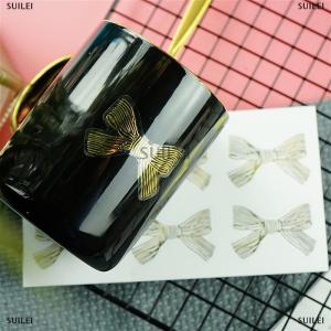 [COD] SUILEI 30Pcs 5sheet Cute en Big Bow Sticker Handmade Adhesive Cake Sweet Candy Packaging Sealing Label Sticker Gift Stationery