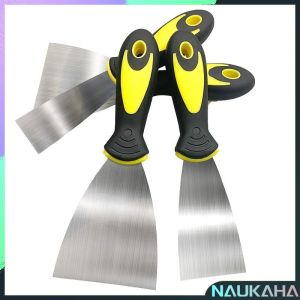 N.K. Stainless Steel Paintscraper putty scraper spatula Rubber Handle