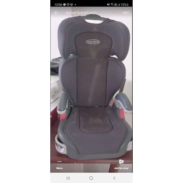 Graco junior high back booster car seat best sale