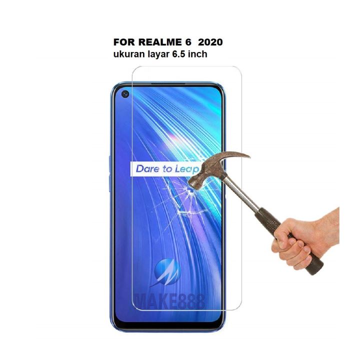 TEMPERED GLASS REALME INCH 2020 SCREEN GUARD ANTI GORES KACA