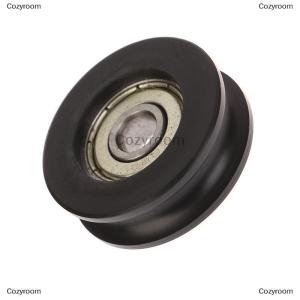 [COD] Cozyroom For Slide Door Window U Groove Roller Pulley 626 Bearing Steel Bearing Roller Injection-coated U-shaped Pulley Wheel
