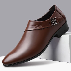 Sepatu Pantofel Pria Pantofel Tanpa Tali Hitam Pria Sepatu Fantofel Kerja Kantor Dewasa Laki Laki Murah Sepatu Keren 070