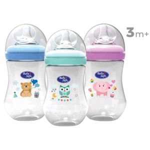 Baby Safe Botol WIDE NECK 250ml MOTIF WN05