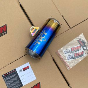 Knalpot Silincer Triton GT-5 V2 Series 50/51mm untuk CBR 250Rr R25 Ninja 250 Cbr 150r R15 dan GSX R150