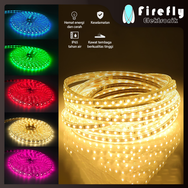 PAKET Lampu Led Strip Selang 5050 1m 2m 3m 5m 8m 10 meter 10m 20m 30 ...