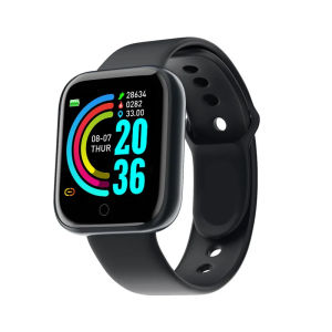 ใหม่ Smart Watch หน้าจอสีขั้นตอนการนับหลายโหมดกีฬาข้อความเตือนการถ่ายภาพเพลงการควบคุมระยะไกล S Mart W Atch Y68 D20