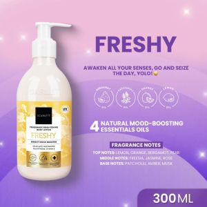 SCARLETT Whitening Fragrance Brightening Body Lotion Bright Mood Booster | Body Lotion 300ml