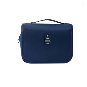 KINTHAZER กันน้ำกันน้ำได้ กระเป๋าแขวนเครื่องอาบน้ำ พับเก็บได้ จุได้มาก กระเป๋าเครื่องสำอางเดินทาง มัลติฟังก์ชั่ ตะขอเกี่ยวตะขอ กระเป๋าใส่เครื่องสำอาง ผู้หญิง/ผู้ชาย