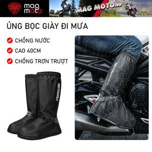 Bọc giày đi mưa cao cấp SC1 chính hãng Motowolf