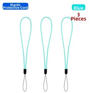 GURUNGMANI High Elasticity Elastic Hanging Rope Universal Wristband Rope Holder Short Hanging Rope Navigation Device Protection Cover Round Rope Straps Fixed Straps for Bicycle