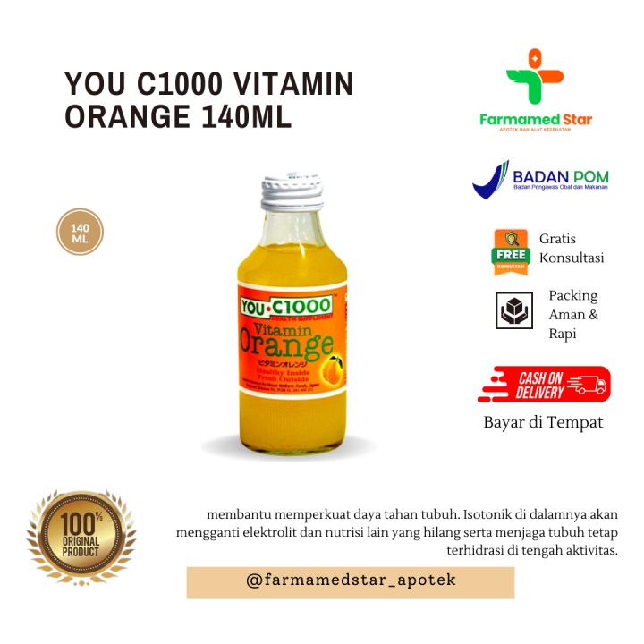 You C1000 Vitamin Orange 140ml