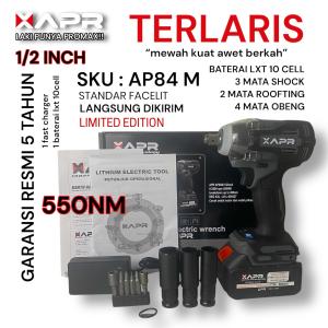 [PROMO] APR AP33+ FACELIFT 99V 1800NM 1/2inch Impact wrench APR JAPAN JUMBO  fullset mesin pembuka baut ban roda truck mobil CVT motor dll