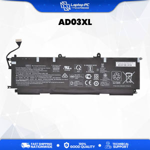 PC Tech Laptop Battery HP AD03XL ADO3XL Compatible with HP Envy 13-AD 921409-2C1 921439-855 HSTNN-DB8D ADO3XL