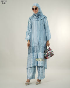 NMR Setelan Kulot Tunik Armn Silk Vol 2267-5