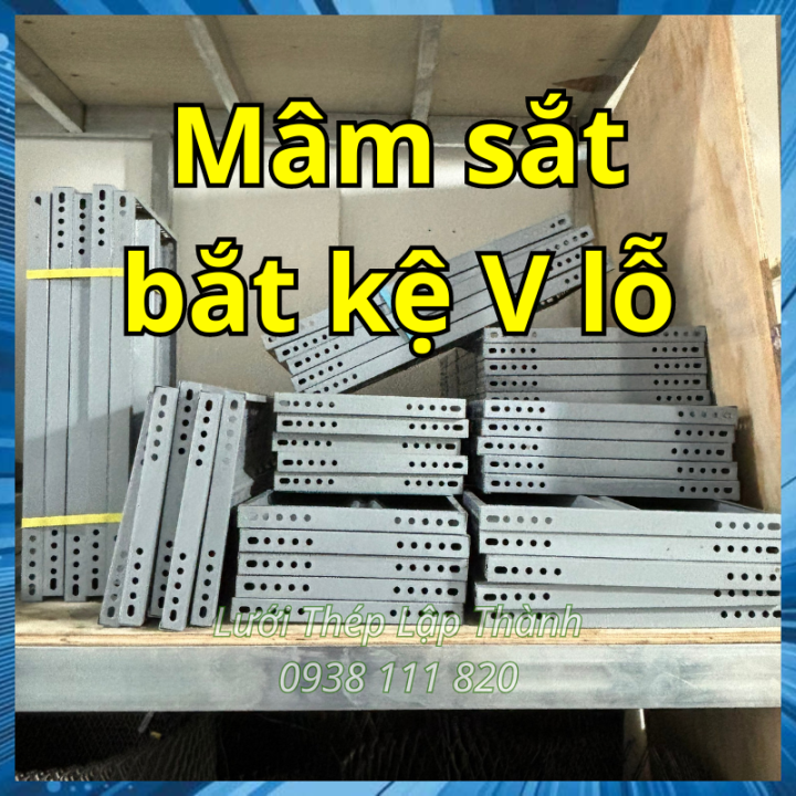Mâm kệ sắt rộng 30cm, 40cm lắp kệ v lỗ sơn tĩnh điện | Lazada.vn
