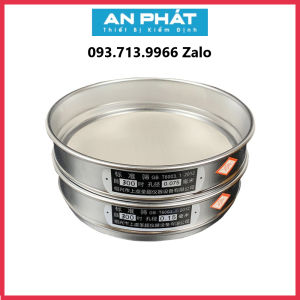 Sàng rây thí nghiệm Đường kính 300mm thép 304 không gỉ độ bền cao nhiều kích cỡ rây bột rây sữa hạt