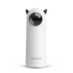 ROJECO Automatic Cat Toys Interactive Smart TeasingLED Indoor Cat Toy Accessories Handheld Electronic Cat Toy For Dog
