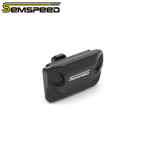 SEMSPEED For Honda Giorno+125 2021-2026 Motorcycle Side Tool Box Storage Cover Switch Button Case