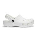 Crocs classic clog bone white unisex for man woman sandals with ecobag. 