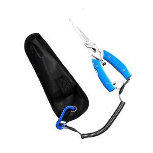 เครื่องมือตกปลากลางแจ้งคีมจับปลาน้ำเค็มอเนกประสงค์แบบคีมจับปลาเพื่อความปลอดภัยในการเดินทางไปตกปลา