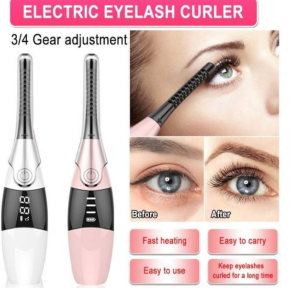 [SG Stock] Smart Electric Eyelash Curler | 10s Rapid Heating | 4 Gears Temp Control | USB Rechargeable Heated Lash Curler | Long Lasting Natural Curls