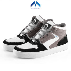 MOERELLI &CO M-6155 Salvatore Putih Hitam Abu Sepatu Sneakers Boot Casual Kasual Outdoor