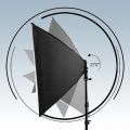 Softbox Lighting Kit, Photography Softbox Kit, E27 Dimmable LED Light Head, Professional Photo Studio Equipment for Camera Product Shooting Selfie. 