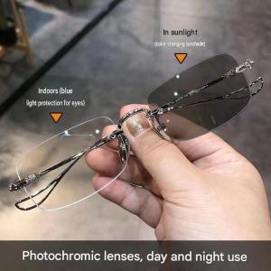 Photochromic Sunglasses Sunglasses For Men And Women Sunglasses Color Changing Lenses Anti-UV Mens Style Lightweight Suitable For Glasses