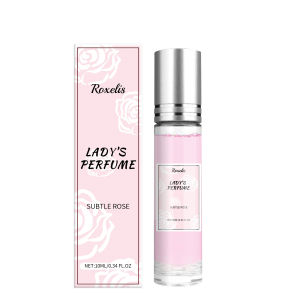 Natural Rose Perfume Oil - Soft Pink Fragrance Long Lasting Pheromone Scent for Daily Wear