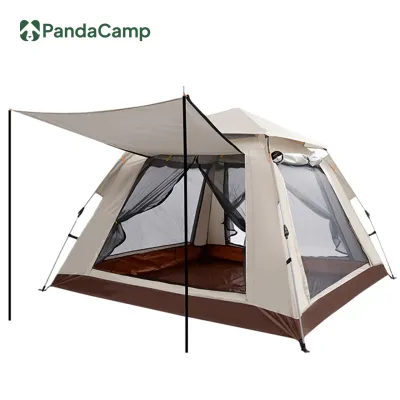 Khemah Keluarga Camping Automatic Family Tent Foldable Waterproof Kemah Outdoor Tent Hiking Picnic