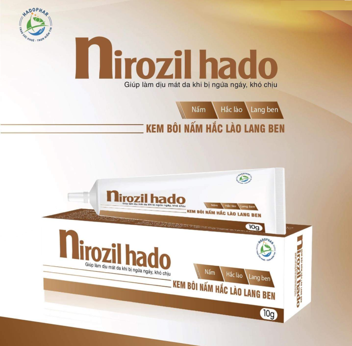 Kem Bôi Nấm Hắc Lào Lang Ben Nirozil – Diệt Vi Khuẩn Và Nấm Gây Bệnh ...