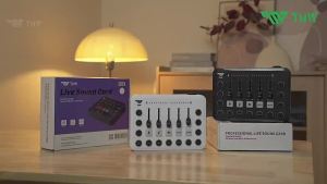 TNW F26 Sound Card Microphone Kit Mixer Audio Live Broadcast Mic Sound Card for Phone/Laptop Record