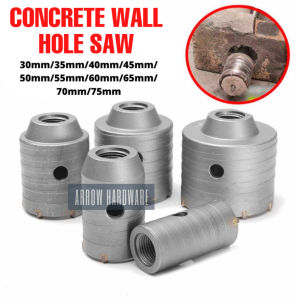 Concrete Wall Hole Saw Tooth Hole Cutter Metal Brick for Walls