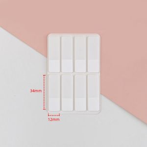 DHCRP Planning White Sticky Notes Bookmark To Do List Index Memo Pads Self Adhesive Label Index Tabs Stickers Student