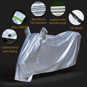 COD Cover Motor Honda Beat 100% Waterproof / Honda Beat Street / Cover Motor Anti Air / Aksesoris Motor Honda Beat motorcycle cover Ready Stok Jakarta