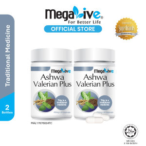 MegaLive Ashwa Valerian Plus (60s/2x60s)