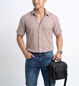 SƠ MI LƯỚI NAM  TAY NGẮN   ĐỘC - LẠ  TẠI HỒ CHÍ MINH VỀ HÀNG PHỤC VỤ CÁC TÌNH YÊU  N5N8