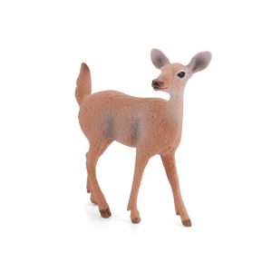 DAWEIF Rabbit Deer Family Cake Toppers Artificial Animals Figures Miniature Toys Home Decor