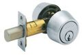 Schlage Double Cylinder Deadbolt - Satin Chrome Model: B62N 626 Made in Mexico. 