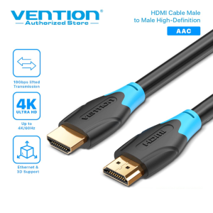 Vention HDMI Cable 3D v2.0 4K UHD High Speed Quality Kabel Sync Audio Video (0.75-12 Meter) AAC
