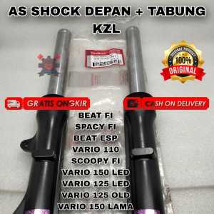 AS SHOCK DEPAN + TABUNG HONDA KZL BEAT FI SPACY FI BEAT ESP VARIO 110 SCOOPY FI ORIGINAL HONDA AHM