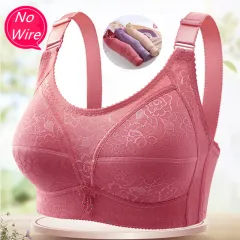 Front Click Bra Non-Wired Push Up Big Size Bra 36-46 Cup B/C