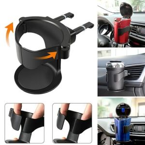 Giá Đỡ Ly Nước Ô Tô Gắn Khe Gió Điều Hòa – Kẹp Cốc Chắc Chắn Tiện Dụng Cho Mọi Dòng Xe