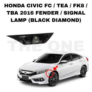 (Perfect Quality) HONDA CIVIC FC / TEA / FK8 / TBA 2016 FENDER / SIGNAL LAMP (BLACK DIAMOND)