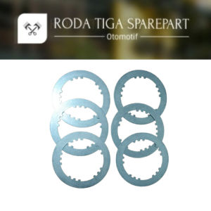 plat kopling lebar plat besi isi 6 viar 200cc (GS 44A) roda tiga sparepart
